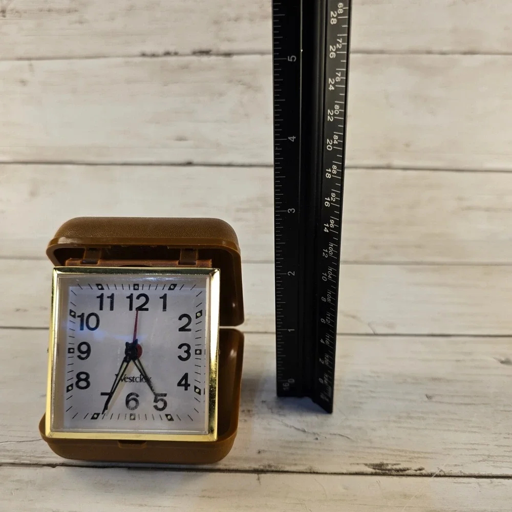 Westclox travel alarm